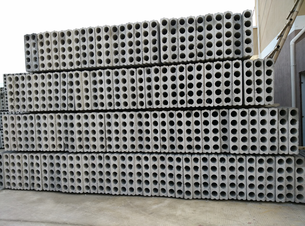 空心轻质隔墙板